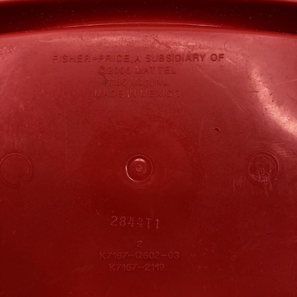 Fisher Price Shape Sorter Bucket with Blocks Handle Kids Toy 2006 Educational - Picture 8 of 8